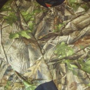 Real tree warm jacket